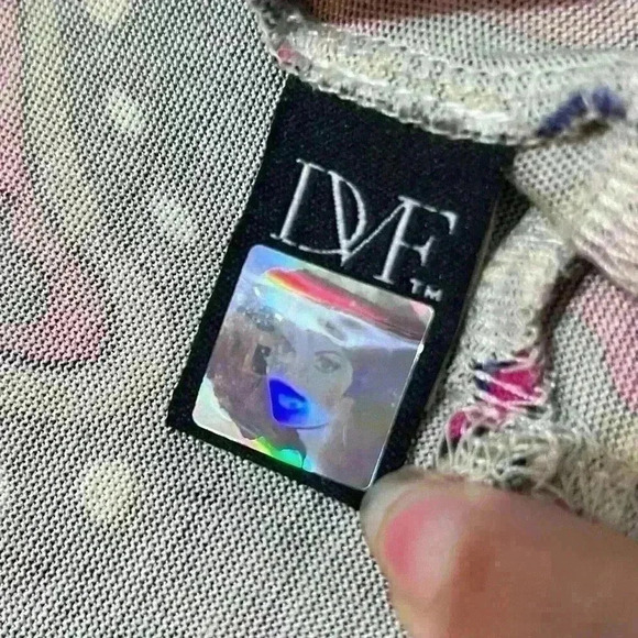 Diane Von Furstenberg DVF Womens Heerlen Size 6 Print Indigo V-Neck Wrap Dress - Picture 8 of 11